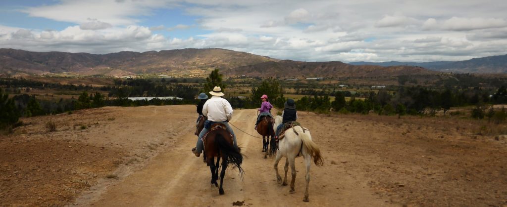 You can visits fossils and dinosaur attractions with a horse trek from Villa de Leyva.