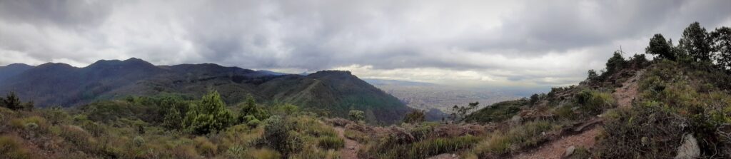 View from Alto de La Cruz