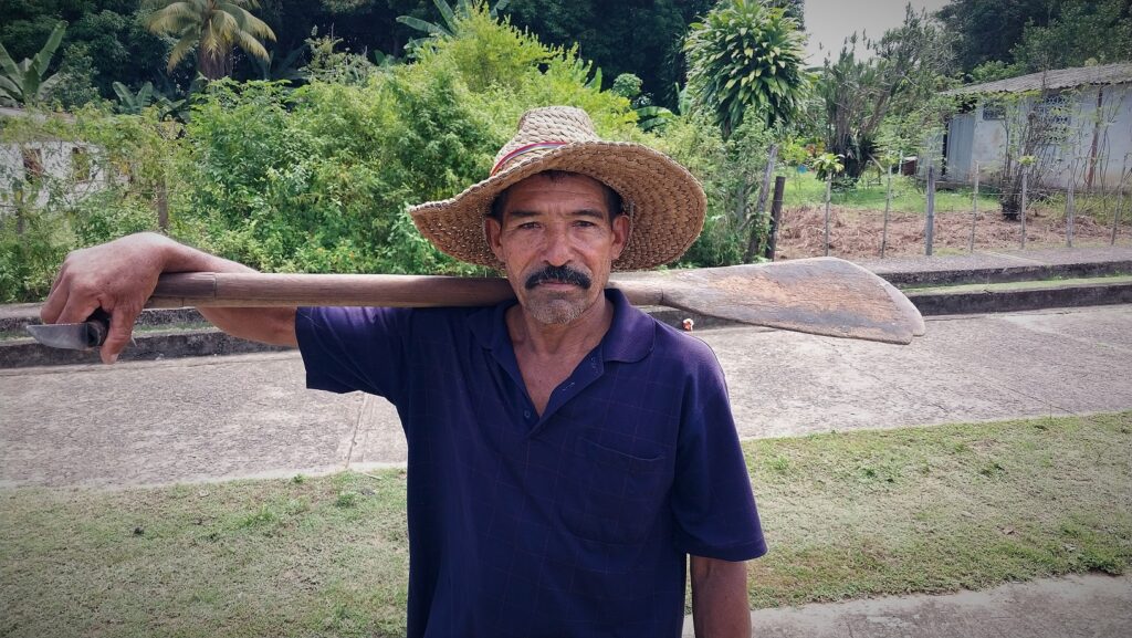 Local  mestizo fisherman, not all locals are Warao