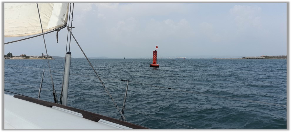 The shipping channel of Boca Chica runs between the historic forts of San Fernando and San Felipe.