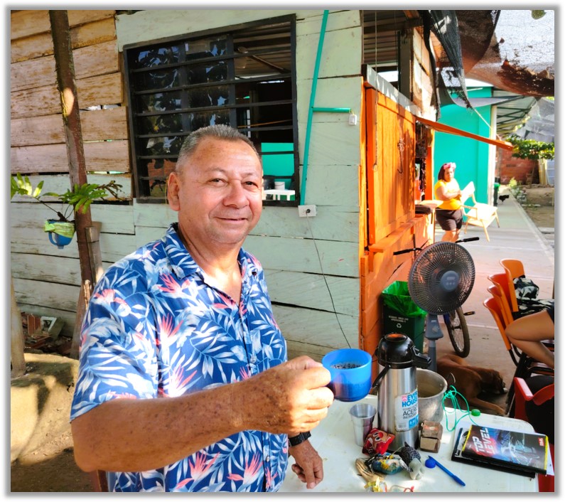 Don Jaime, a community leader in Tibú