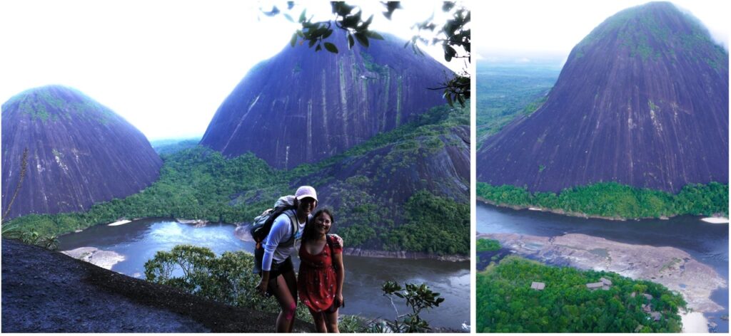 The early-morning climb up Mavecure, and the small community and campside perhed by the Rio Inrídina